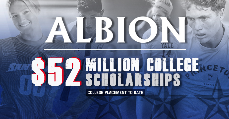 ALBION SC College Commitments Reach Record High